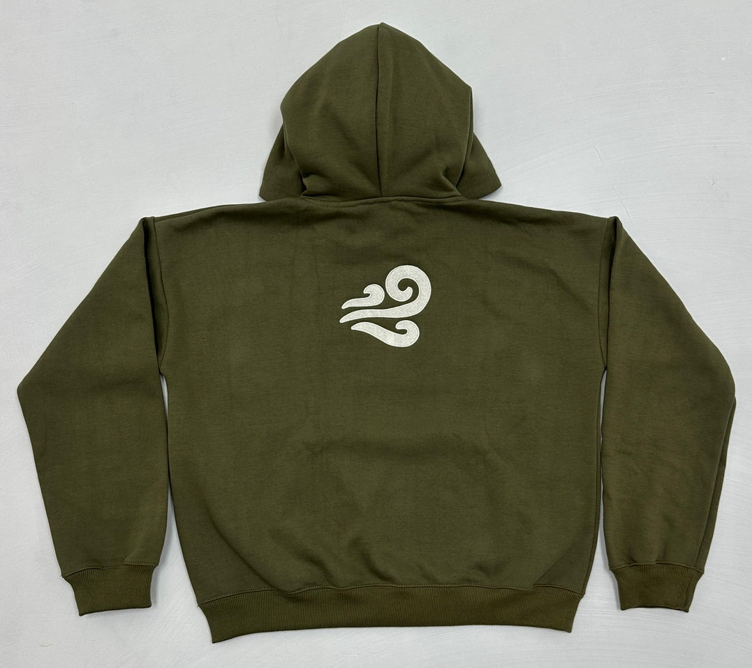 Olive&Cream Hoodie “El Mukhtar”