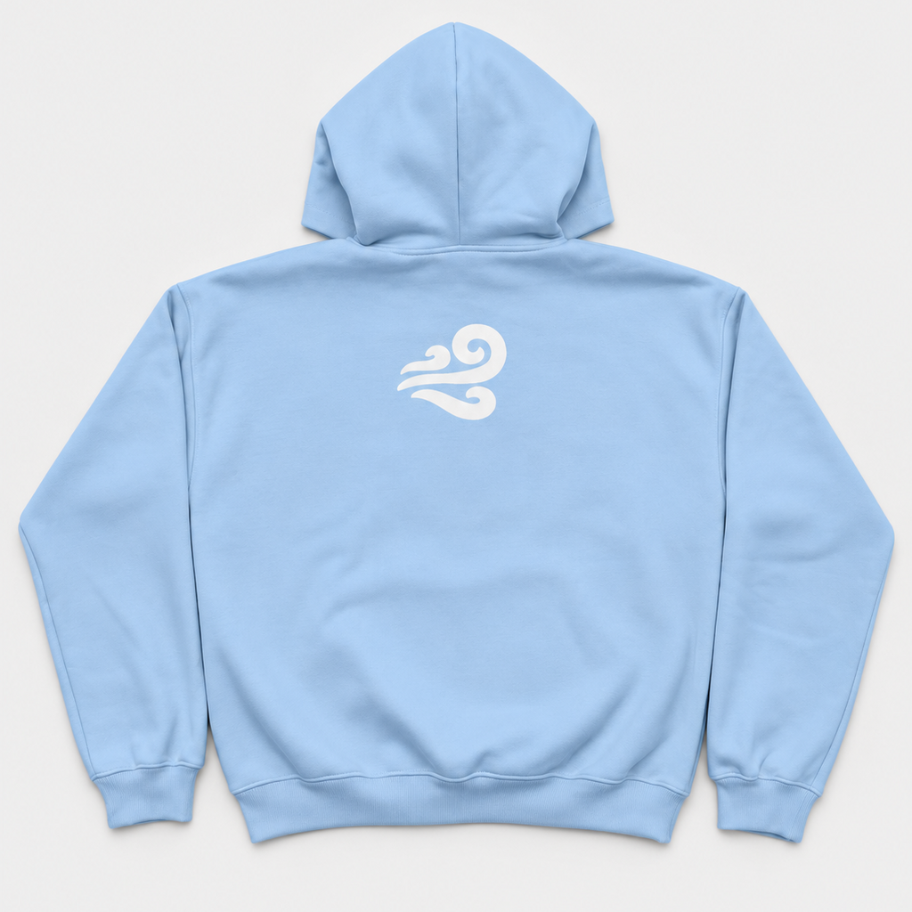 BabyBlue&White Hoodie "El Mukhtar"